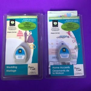 2 used cricut cartridges